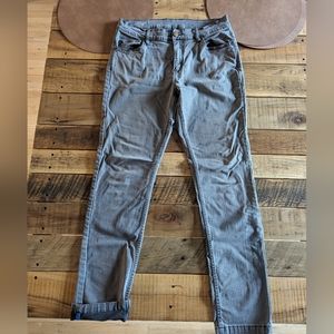 Mugsy Men's 33x32 Slim Jeans in Gray